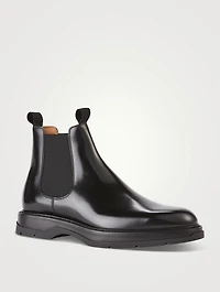 Leather Hybrid Chelsea Boots