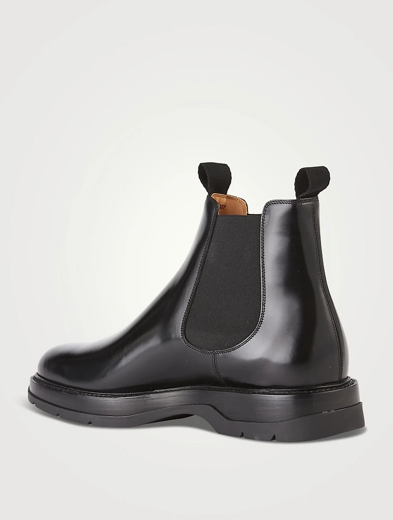 Leather Hybrid Chelsea Boots