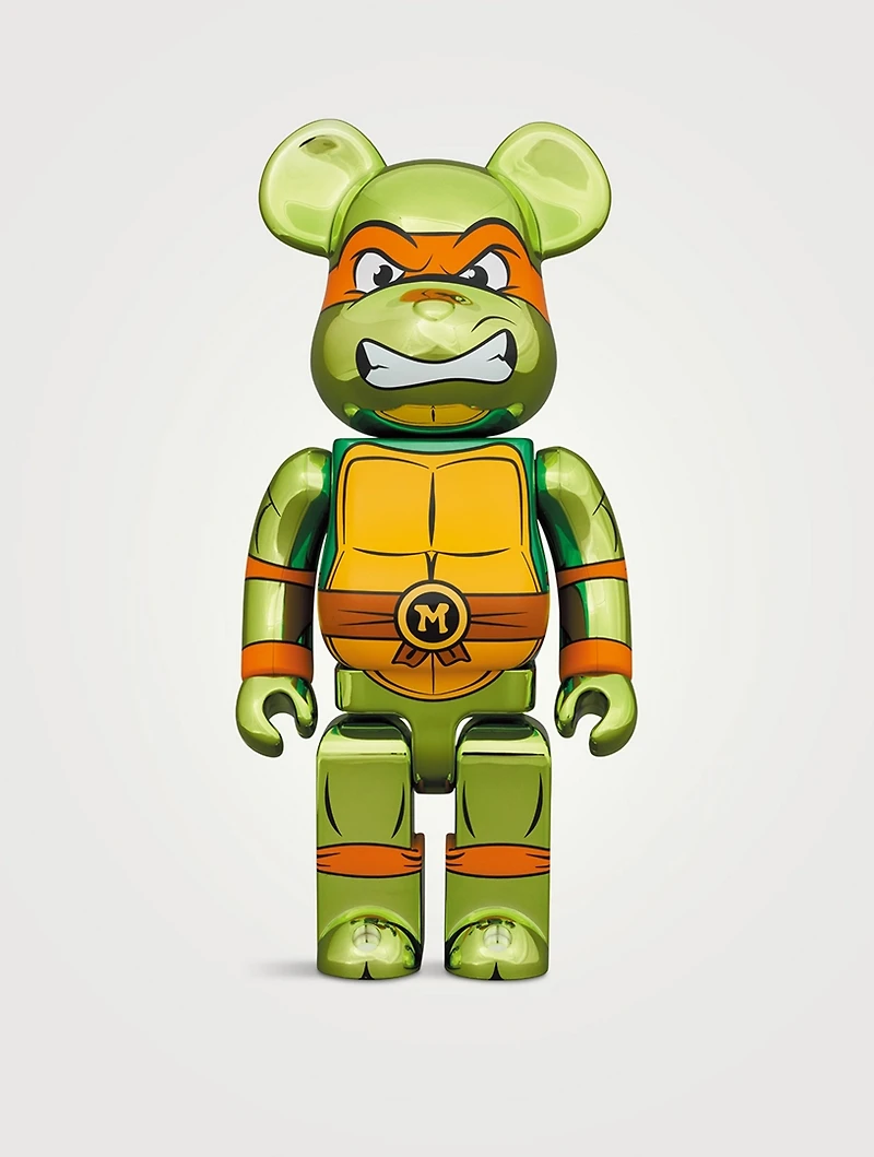 Michelangelo Chrome 100% & 400% Be@rbrick Set