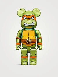 Michelangelo Chrome 100% & 400% Be@rbrick Set