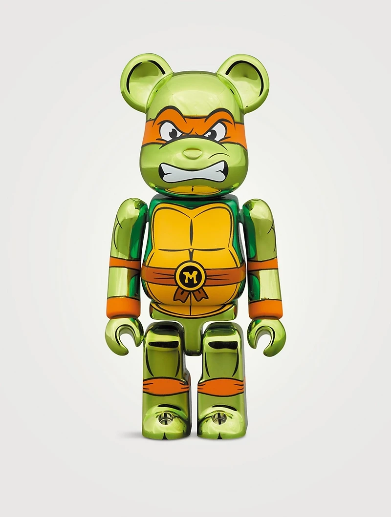 Michelangelo Chrome 100% & 400% Be@rbrick Set