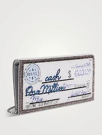 Million Dollar Cheque Envelope Clutch