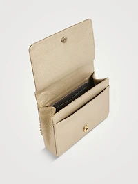 Cricket Squares Hematite Clutch