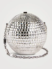 Disco Ball Rhinestone Evening Bag