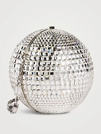 Disco Ball Rhinestone Evening Bag