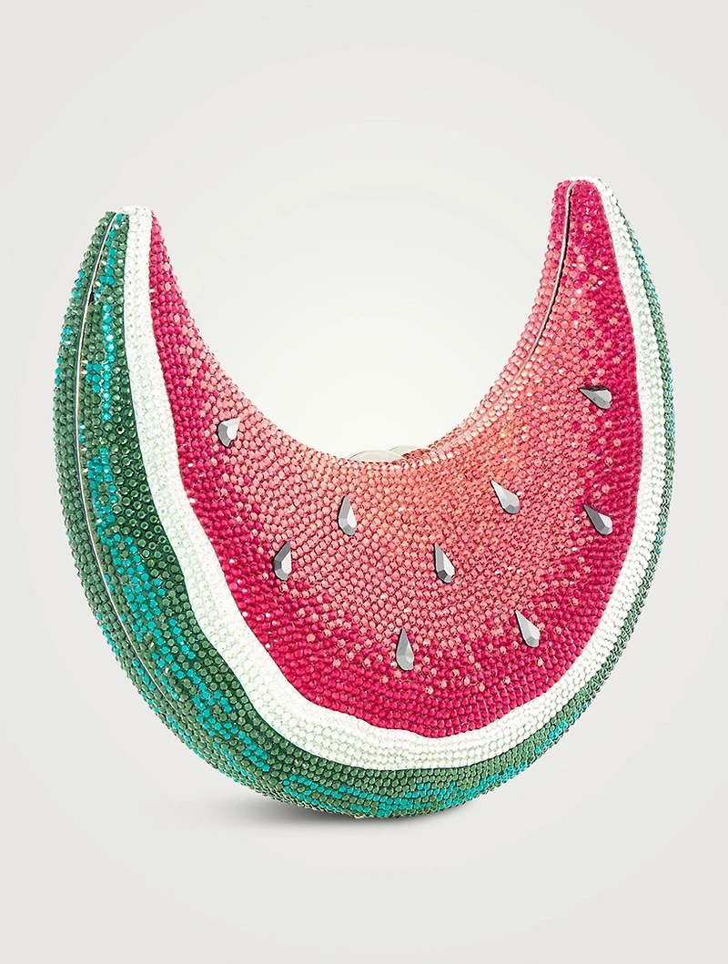 Watermelon Crescent Evening Bag