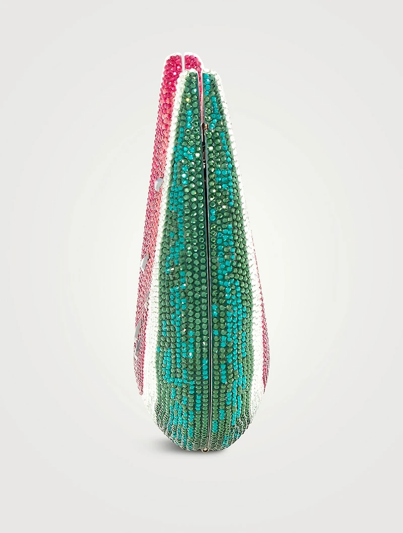 Watermelon Crescent Evening Bag