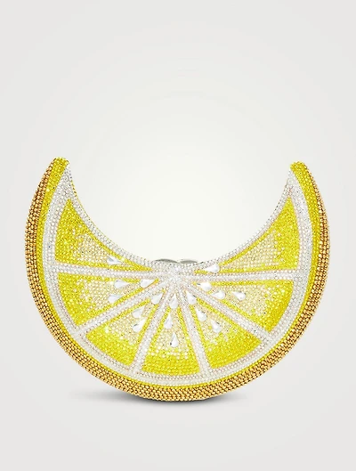 Lemon Crescent Evening Bag