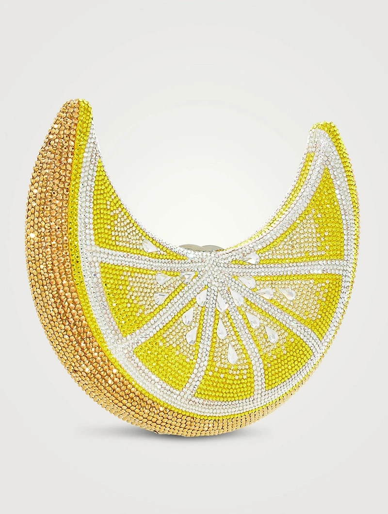 Lemon Crescent Evening Bag