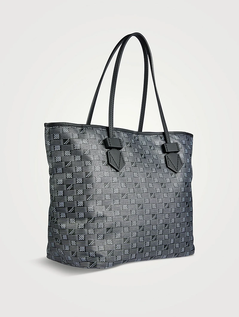 Saint Tropez Coated Canvas Tote Bag