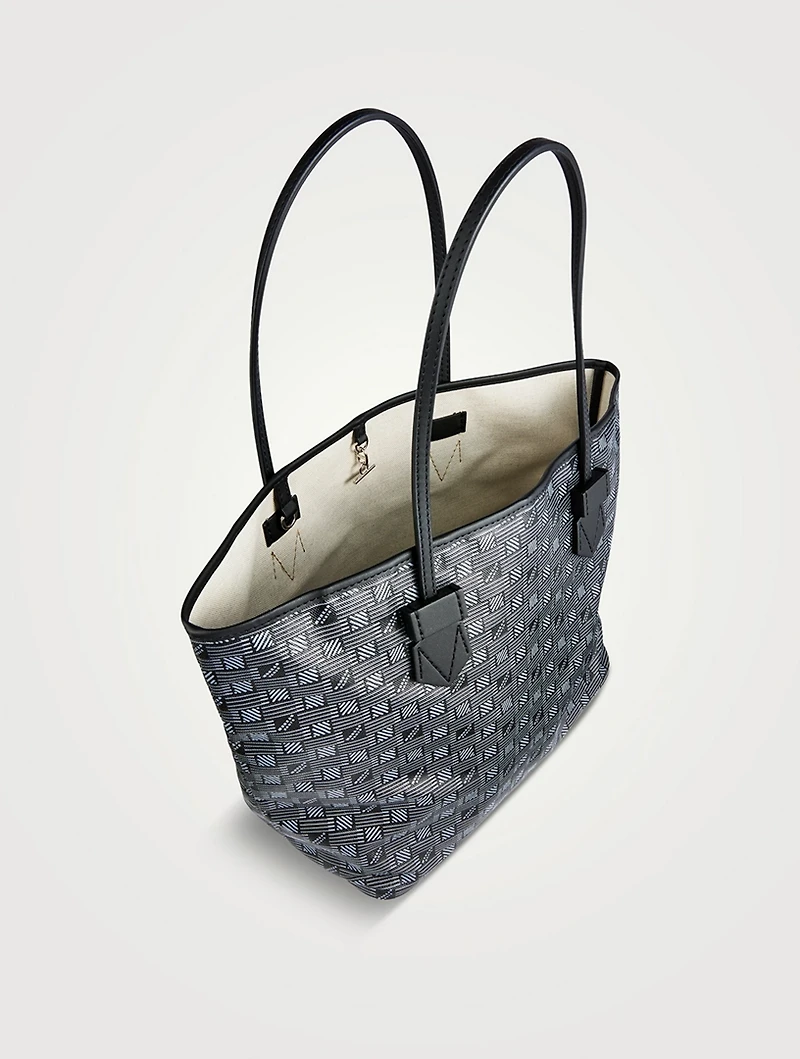 Saint Tropez Coated Canvas Tote Bag