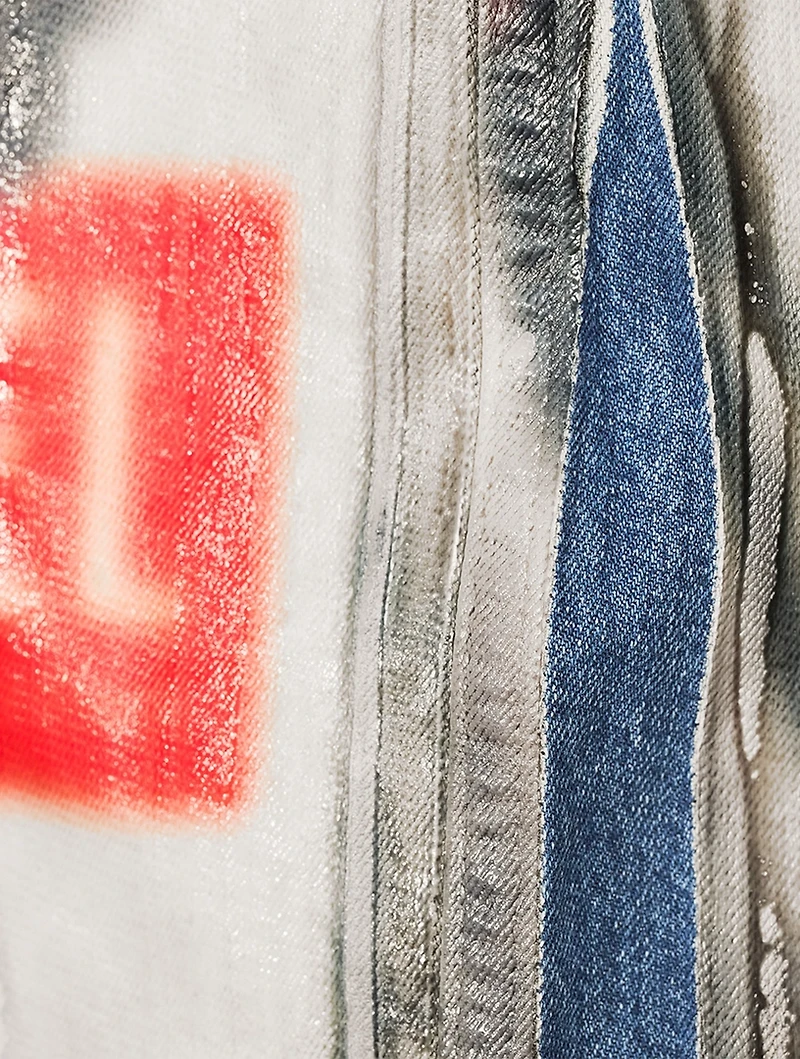 Face Denim Shirt
