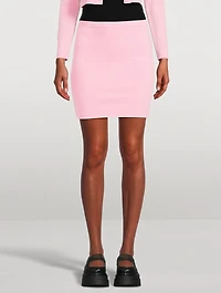 Knit Mini Skirt