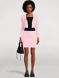 Knit Mini Skirt