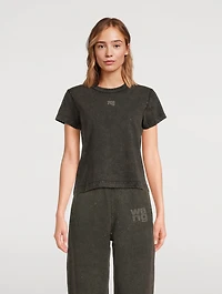 Glitter Essential Jersey Shrunk T-Shirt
