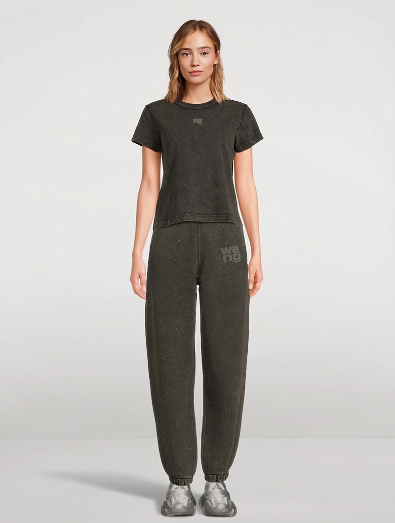 Glitter Essential Jersey Shrunk T-Shirt
