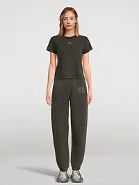 Glitter Essential Jersey Shrunk T-Shirt