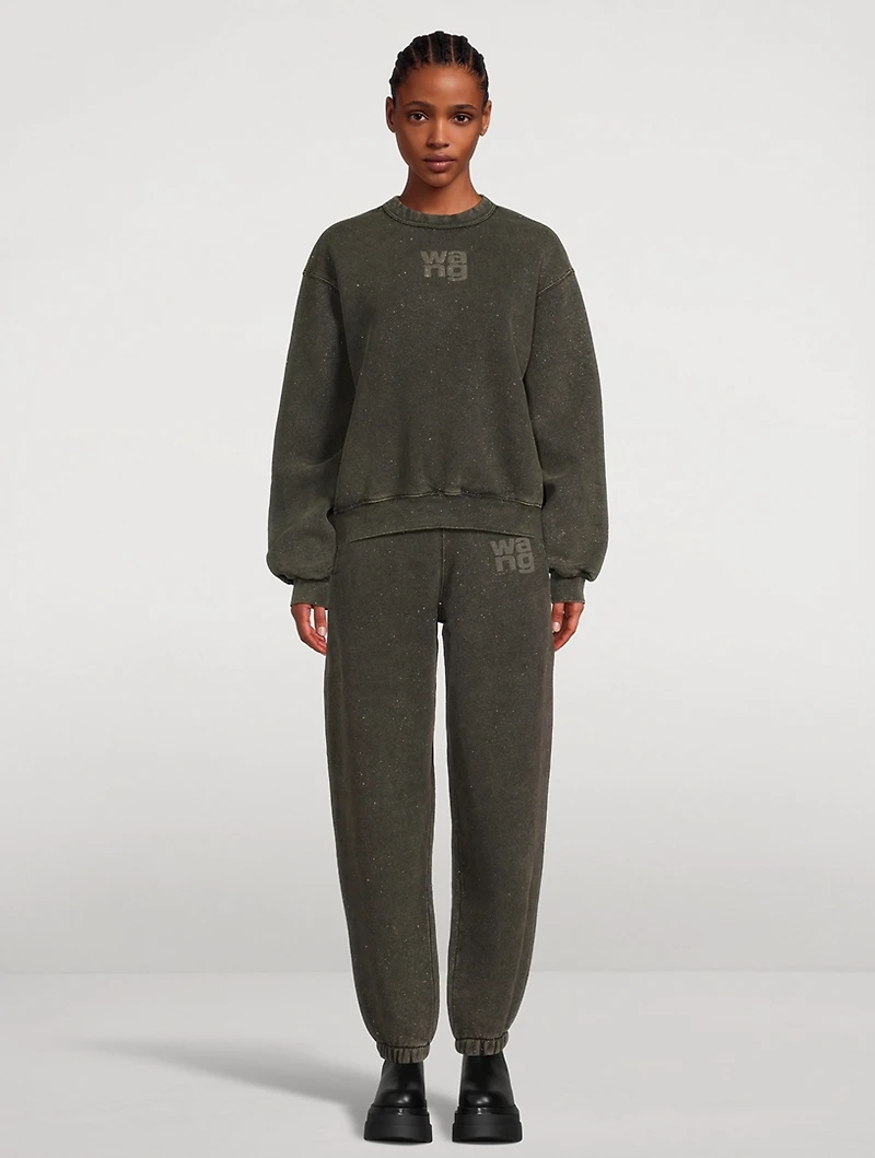 Glitter Essential Terry Sweatshirt