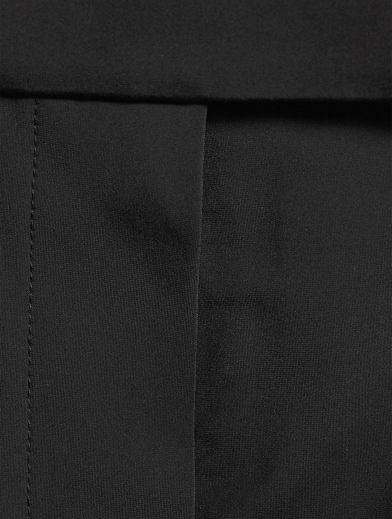 Pencil Skirt With Lingerie Straps