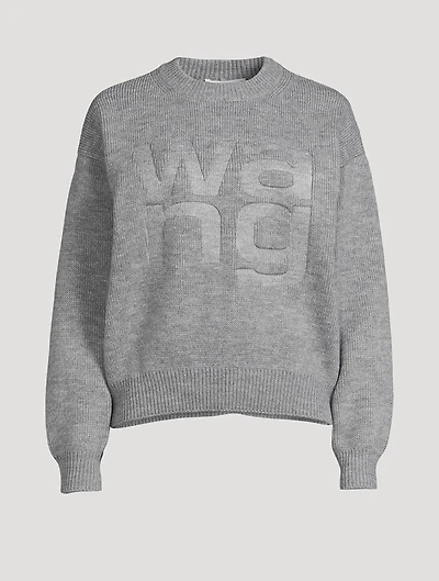 Logo-Debossed Sweater