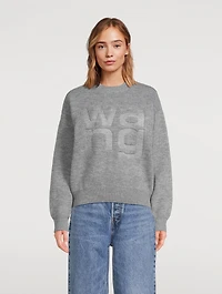 Logo-Debossed Sweater