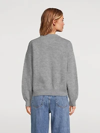 Logo-Debossed Sweater