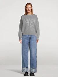 Logo-Debossed Sweater