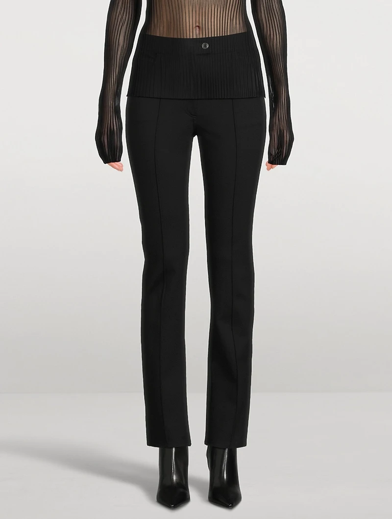 Split-Back Leggings
