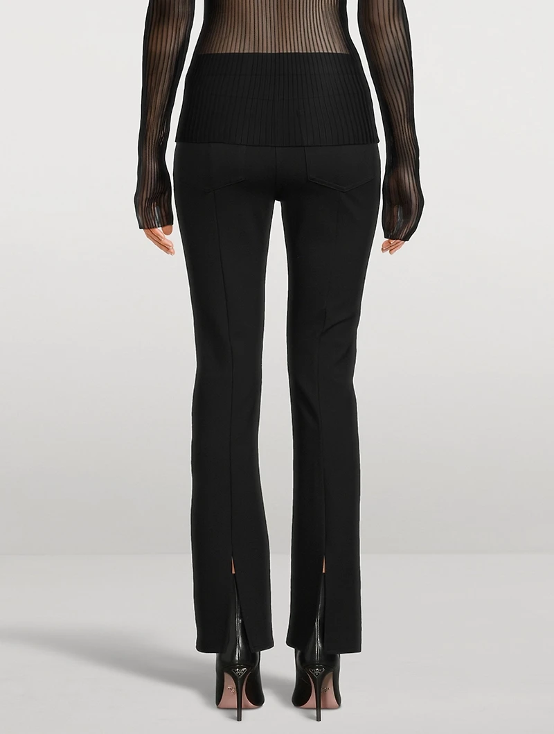 Split-Back Leggings