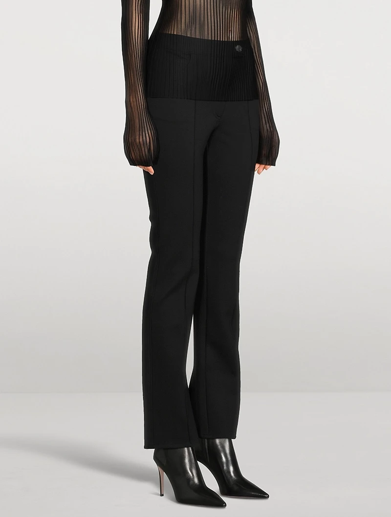Split-Back Leggings