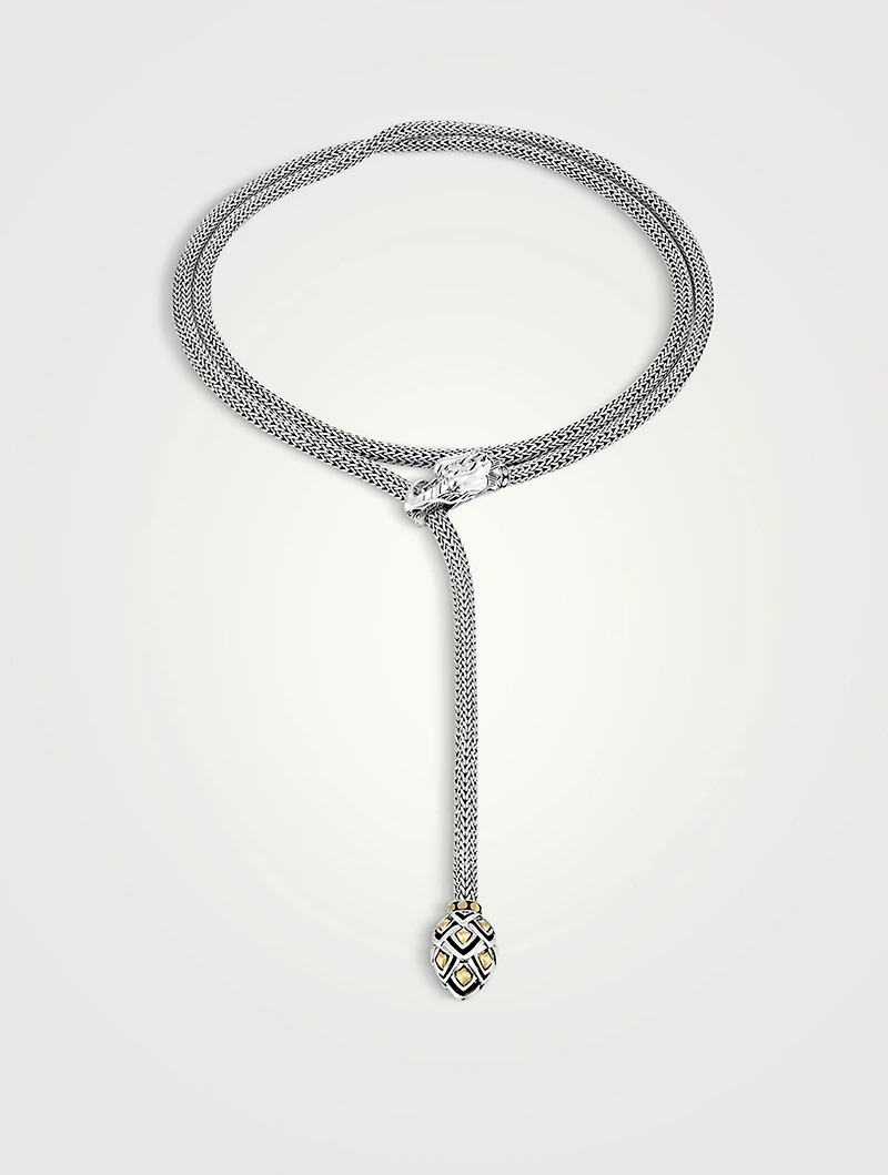 Legends Naga Lariat Necklace
