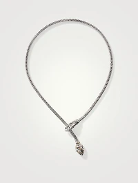Legends Naga Lariat Necklace