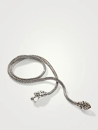 Legends Naga Lariat Necklace
