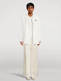 Wool Jersey Cardigan