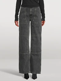 Straight-Leg Carpenter Jeans