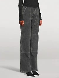 Straight-Leg Carpenter Jeans