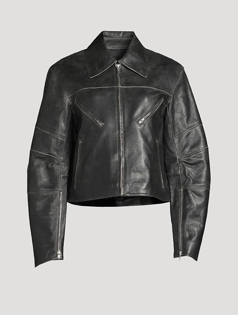 Leather Biker Jacket