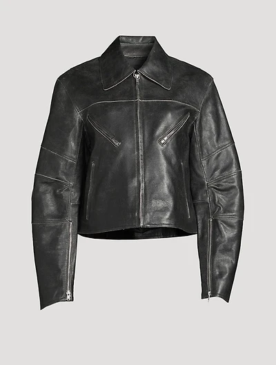 Leather Biker Jacket