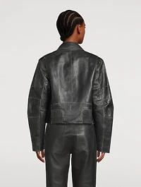 Leather Biker Jacket
