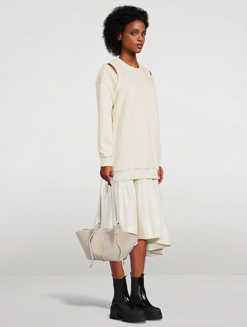 Mochi Suede Tote Bag