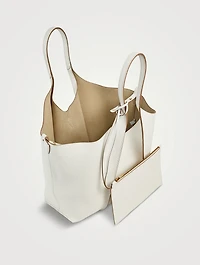 Medium T Timeless Leather Shopping Bag
