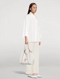 Medium T Timeless Leather Shopping Bag