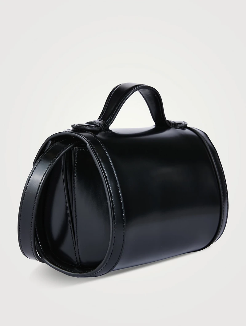 Micro T Timeless Leather Top Handle Bag
