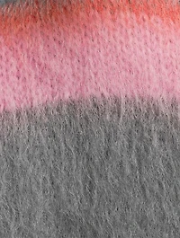 Brushed Mohair Oversized Cardigan