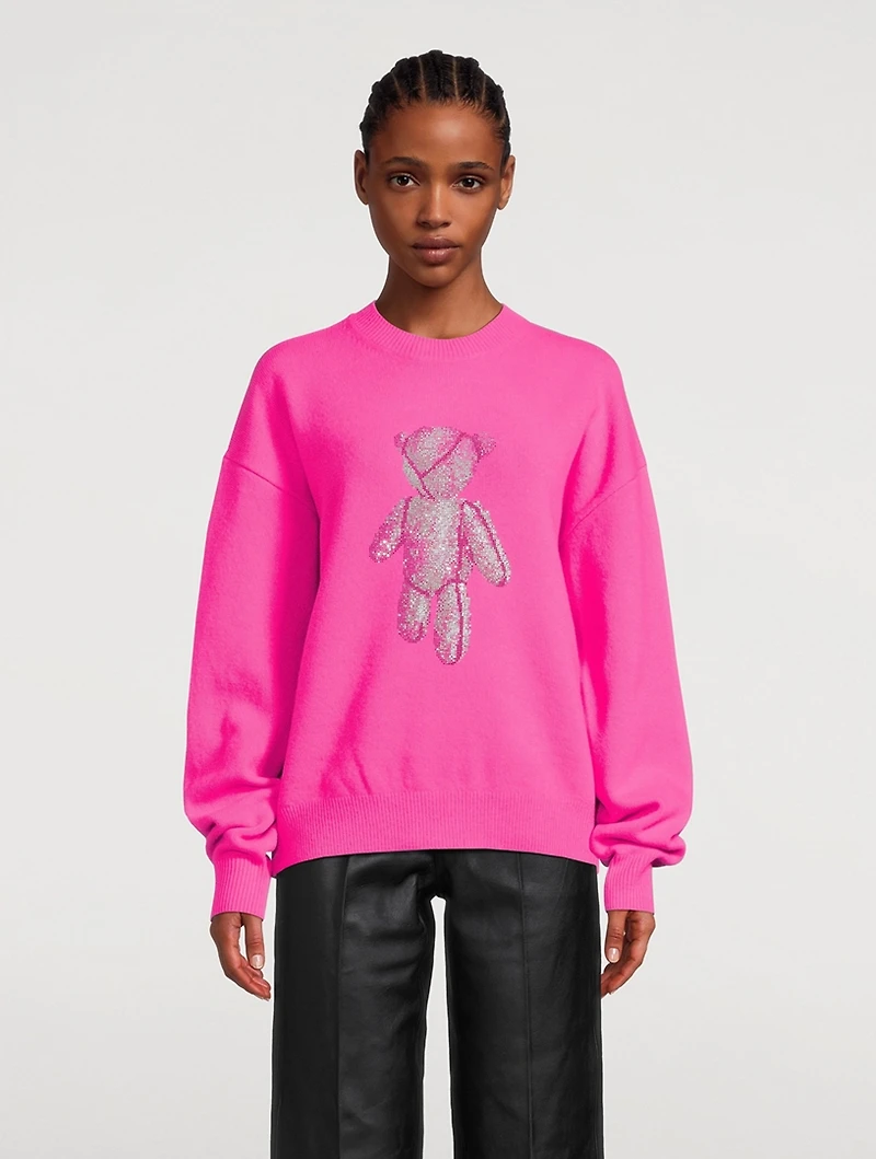 Crystal Beiress Oversized Sweater