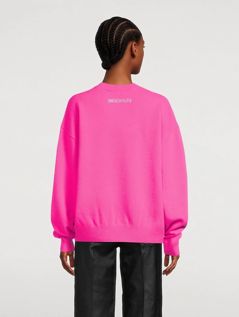 Crystal Beiress Oversized Sweater