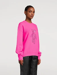 Crystal Beiress Oversized Sweater