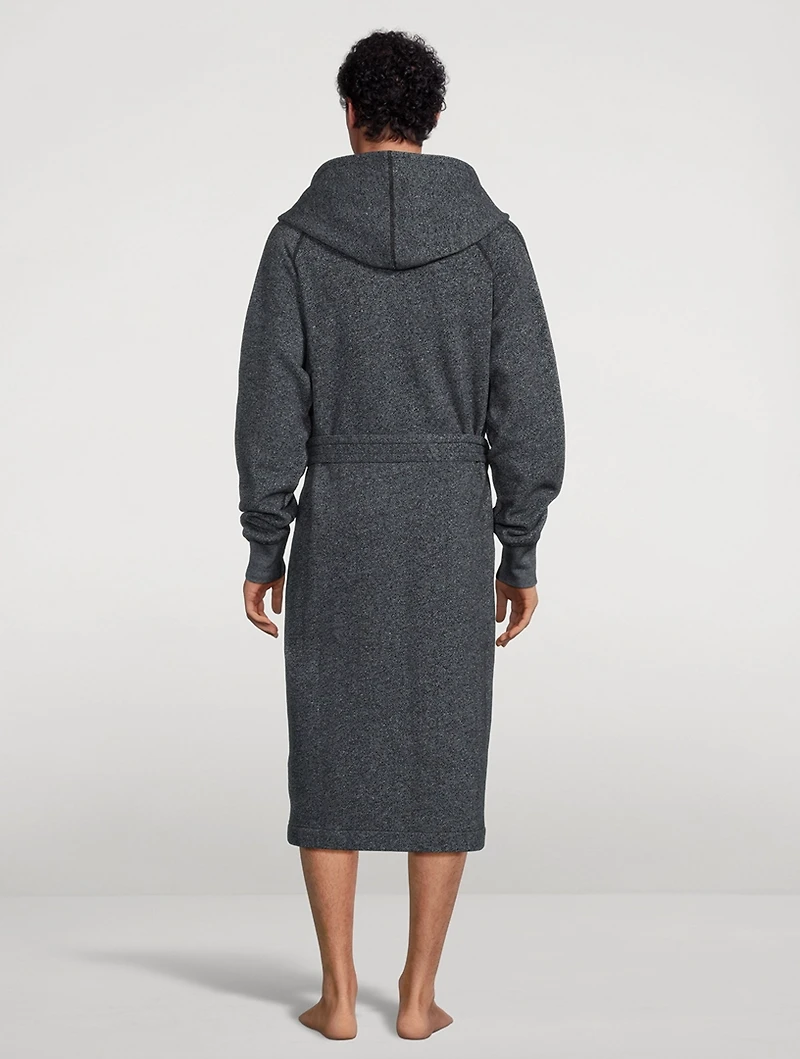 Tiger Fleece Hooded Robe