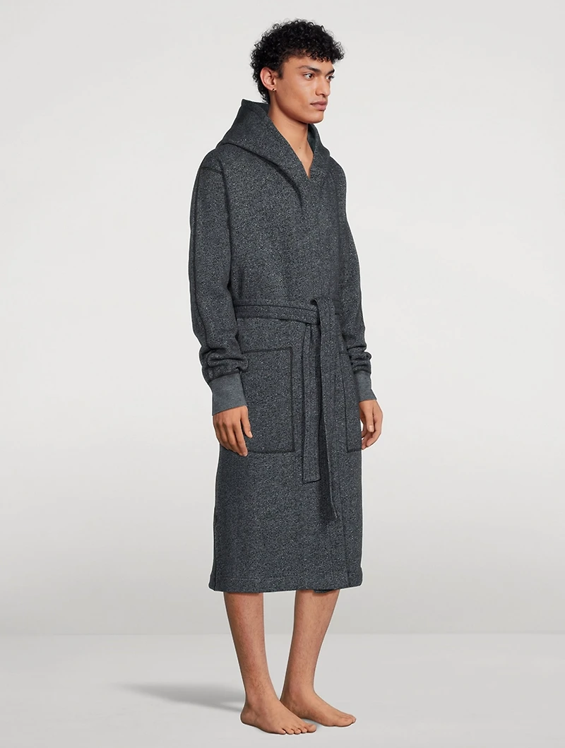 Tiger Fleece Hooded Robe