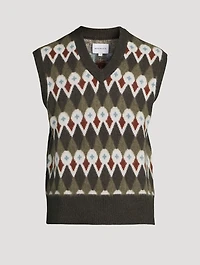 Melvin Fair Isle Sweater Vest